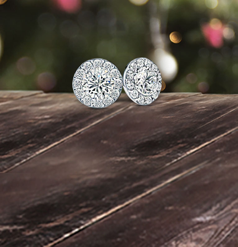 Diamond Studs, Diamond Stud Earrings at
