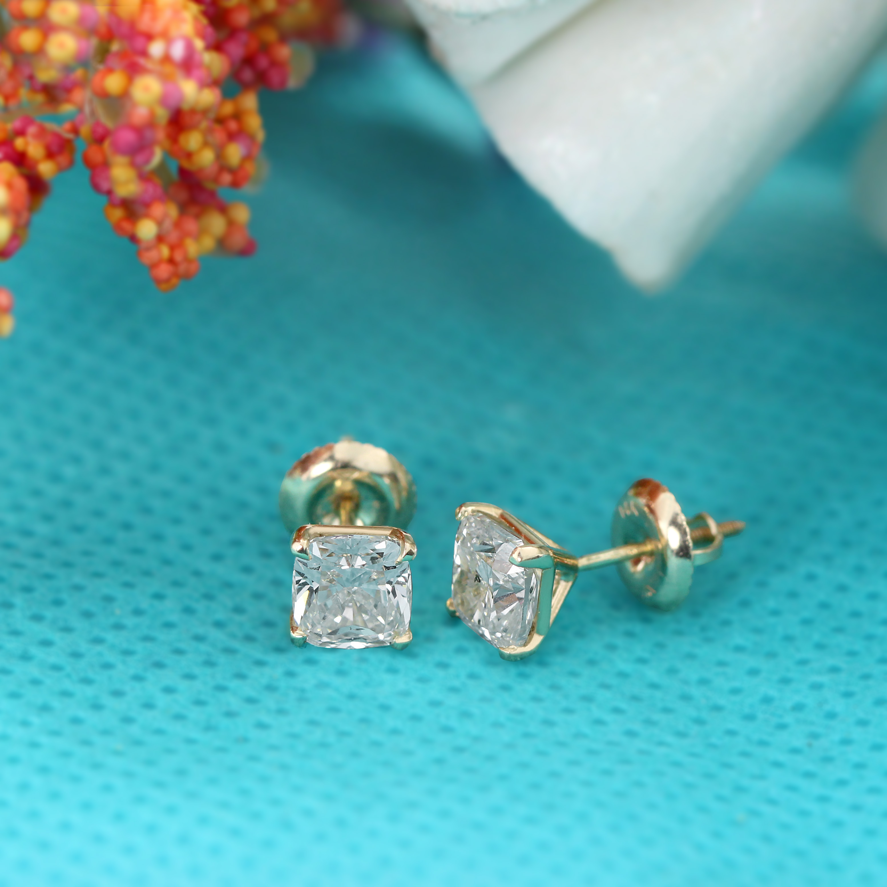 Tips On Buying Cushion Cut Diamond Stud Earrings Diamondstuds News