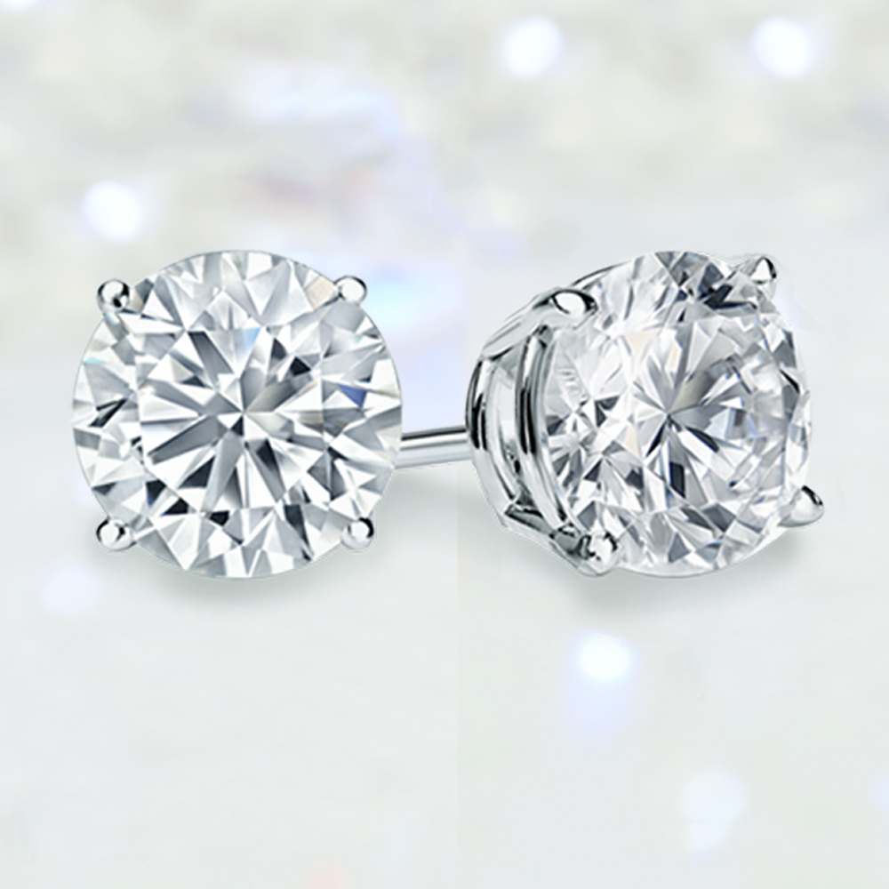 Diamond Studs, Diamond Stud Earrings at