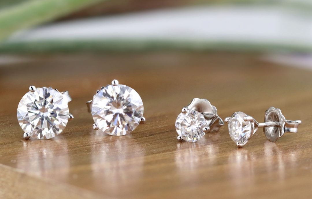 What is an Ideal Size for Diamond Stud Earrings?