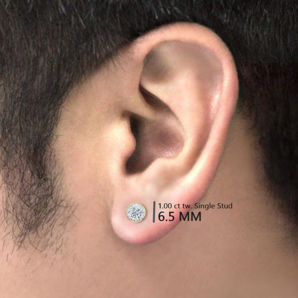 Mens Diamond Ear Stud Hotsell | bellvalefarms.com