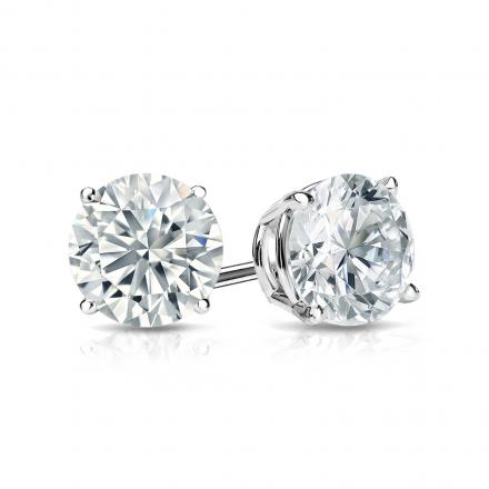 Natural Diamonds Round 1.00 ct. tw. Earrings